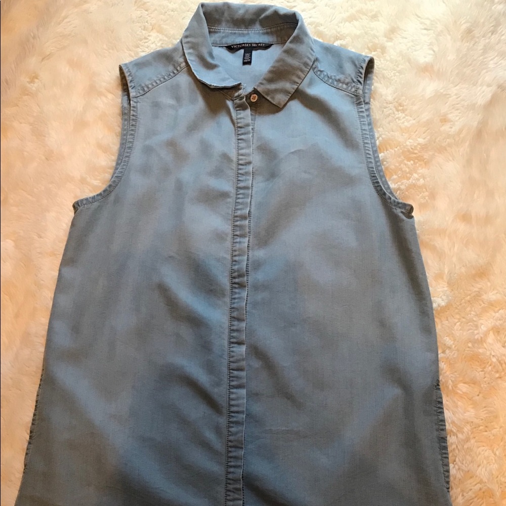 ❤️❤️Victoria Secrets Sleeveless jean dress❤️❤️